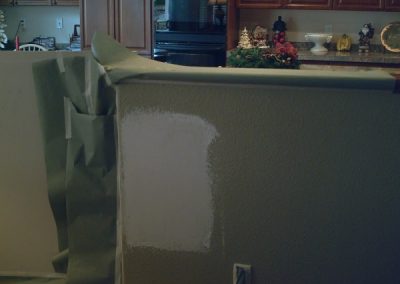 Drywall patch job