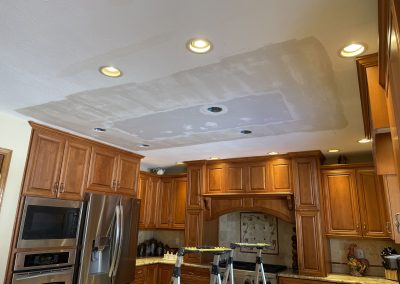 Mid-project drywall repair