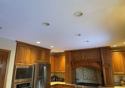 Modern Kitchen with new ceiling