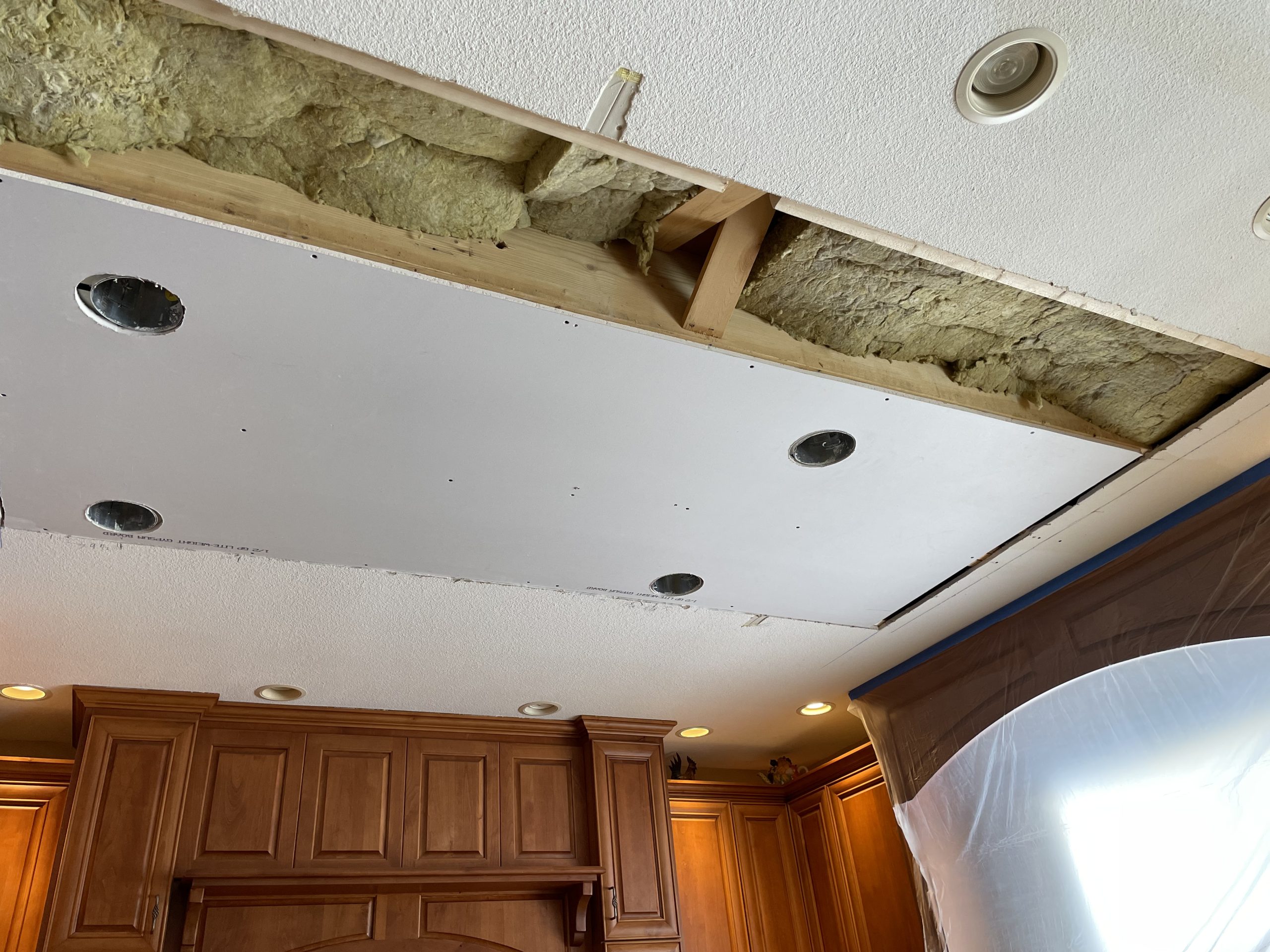 Damaged Drywall in Kitchen